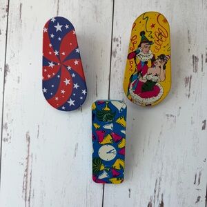 Colorful Decorative Vintage Tin Noise Makers for New Years